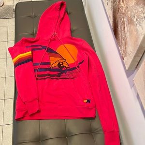 Ladies Aviator Nation Sailing image hippie with side pockets. Only worn once!